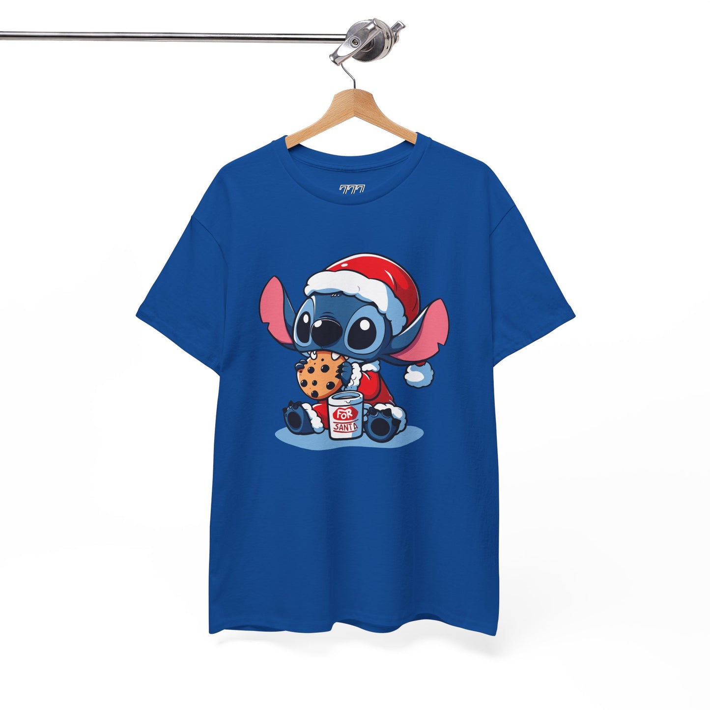 Saint Stitch Christmas T-Shirt – Cute Holiday Alien Unisex Heavy Cotton Tee