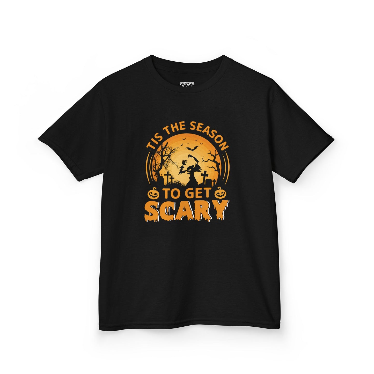 Tis The Season To Get Scary Kids Heavy Cotton T-Shirt