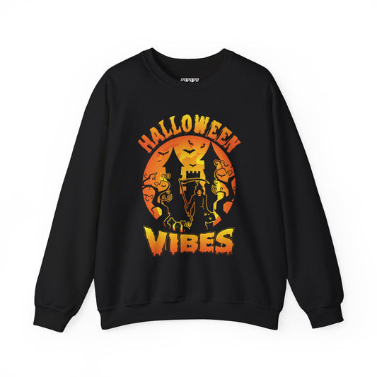 Halloween Vibes Unisex Heavy Blend Crewneck Sweatshirt