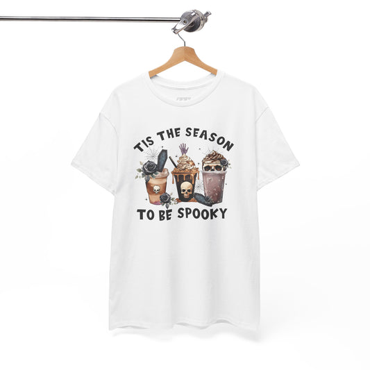 Tis The Season To Be Spooky Unisex Heavy Cotton T-Shirt