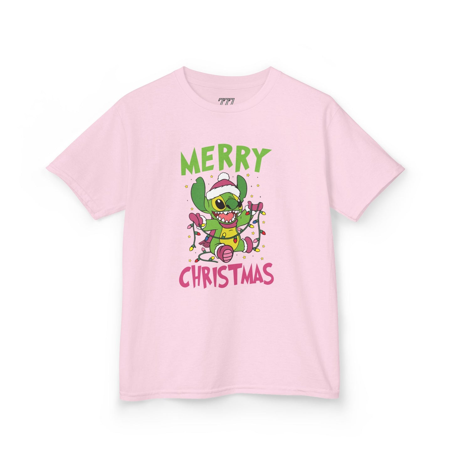Stinch Merry Christmas Kids T-Shirt – Funny Holiday Alien Heavy Cotton Tee