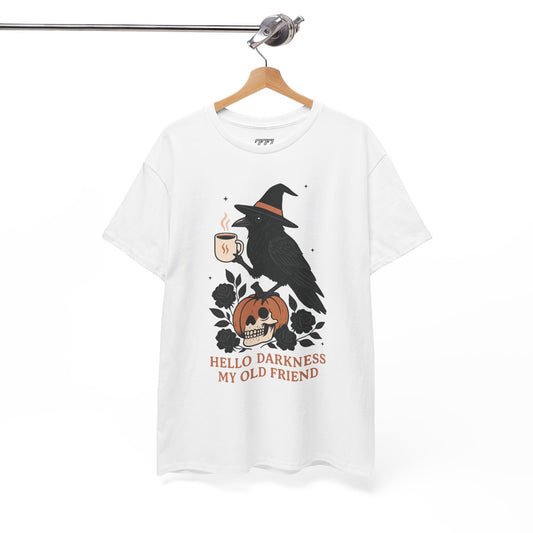 Hello Darkness My Old Friend Unisex Heavy Cotton T-Shirt
