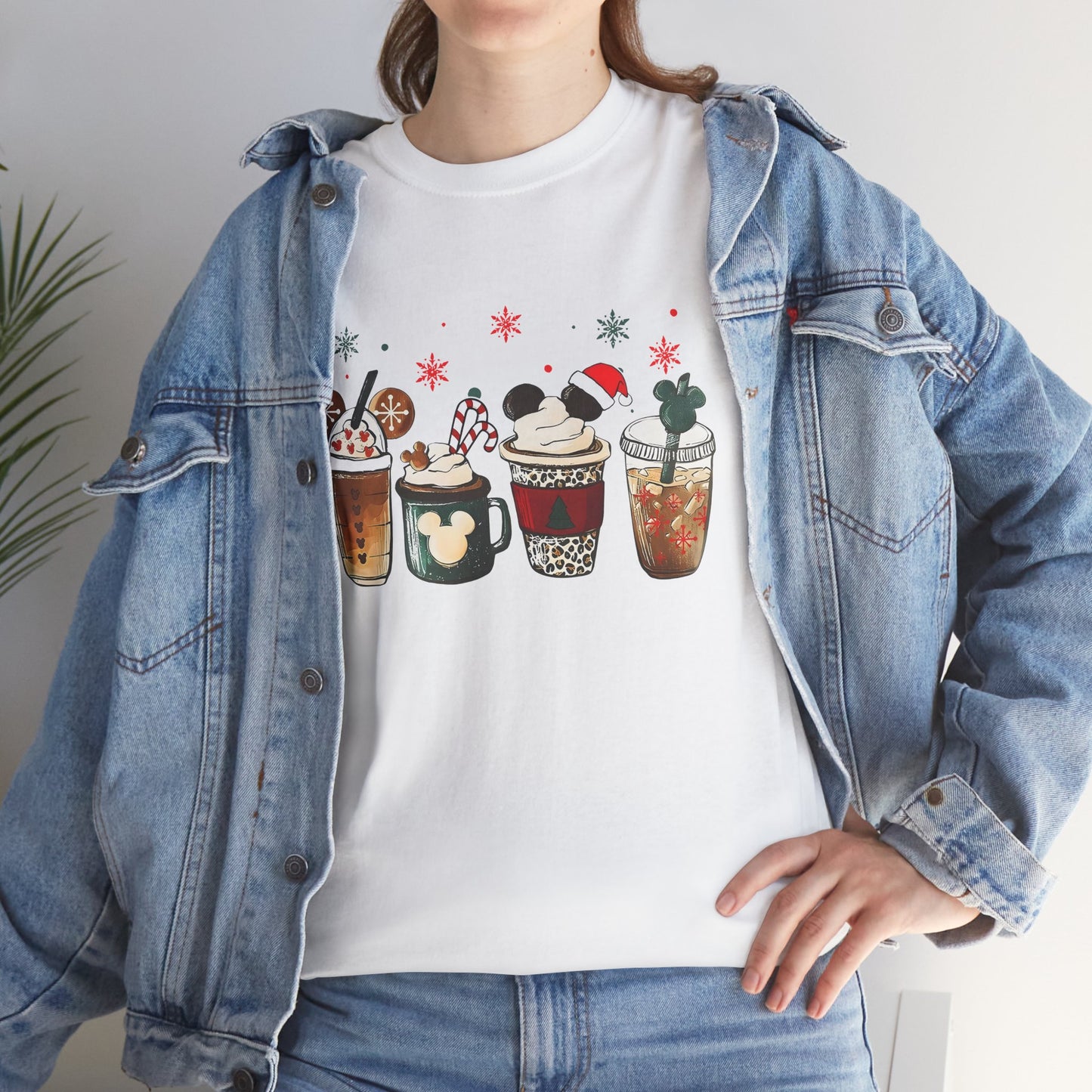 Christmas Coffee Lovers T-Shirt – Cute Holiday Drink Art Tee (Unisex)