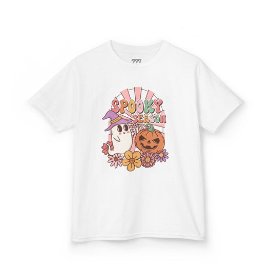 Spooky Season Kids Heavy Cotton T-Shirt