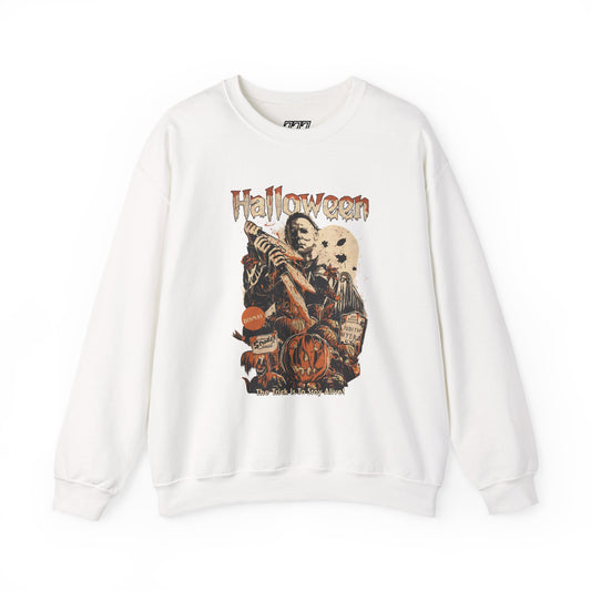 The Trick Is To Stay Alive Unisex Heavy Blend Crewneck Sweatshirt