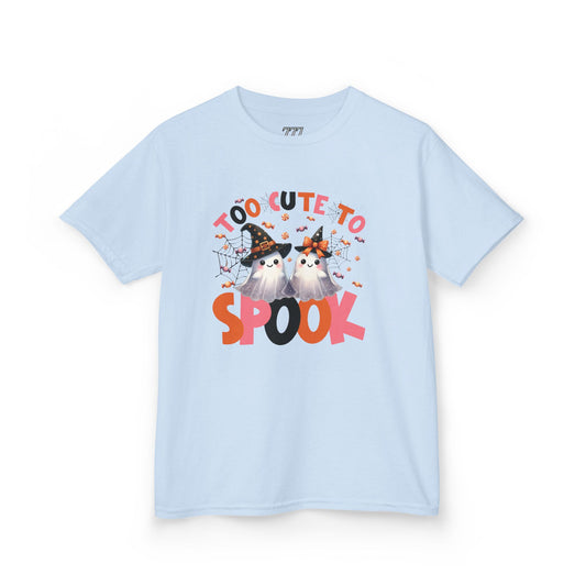 Too Cute To Spook II Kids Heavy Cotton T-Shirt