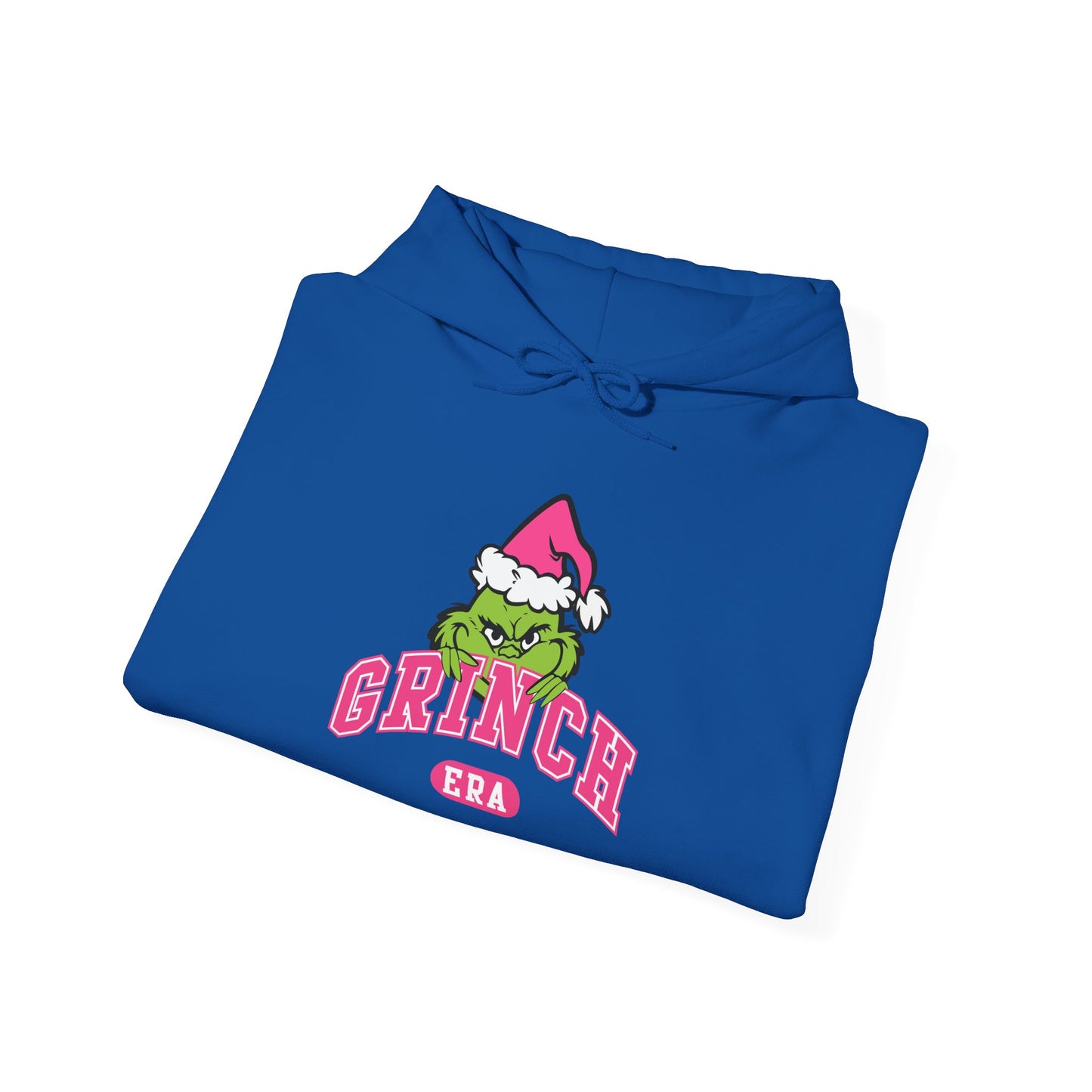 Grinch Era Christmas Hoodie – Cozy Pink Santa Grinch Graphic Hoodie (Unisex)
