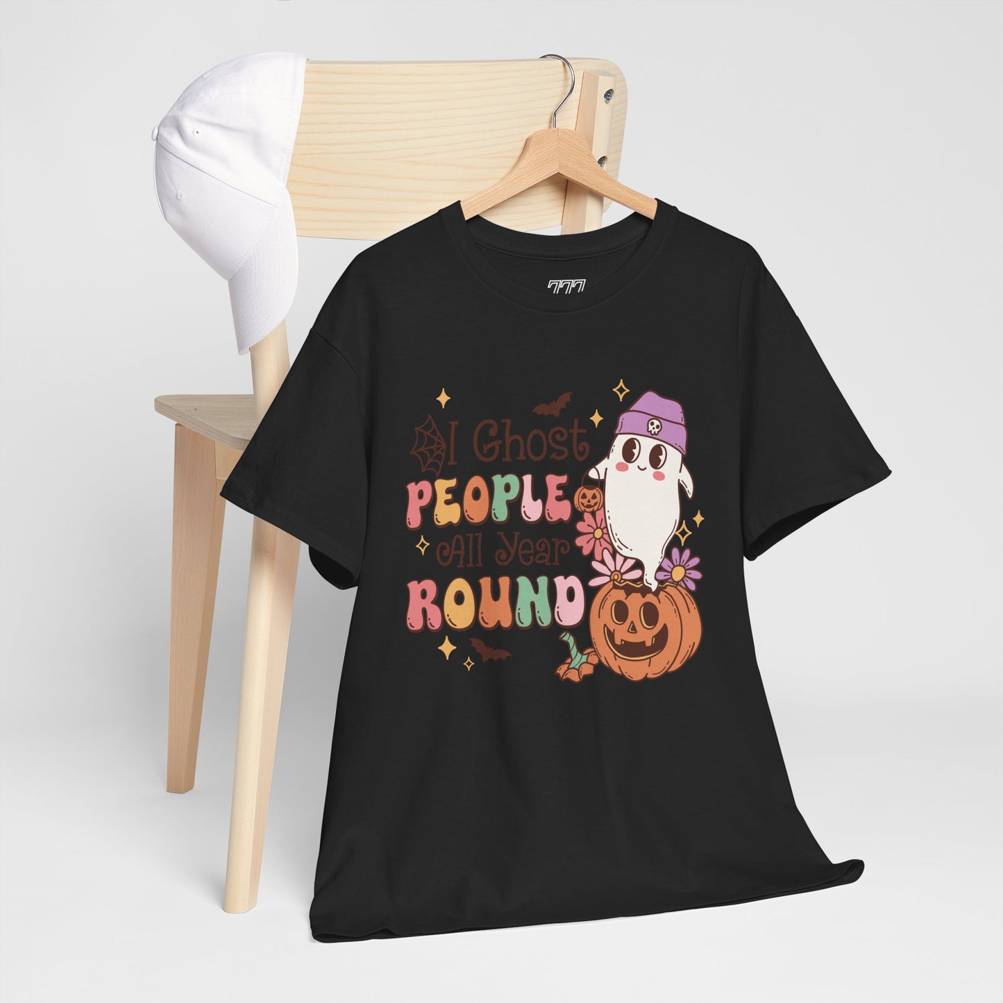 I Ghost People All Year Round Women's Heavy Cotton T-Shirt
