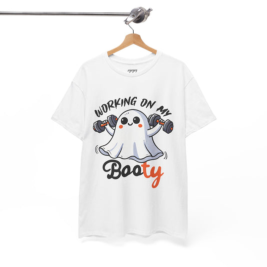 Working On My Booty Women's Heavy Cotton T-Shirt