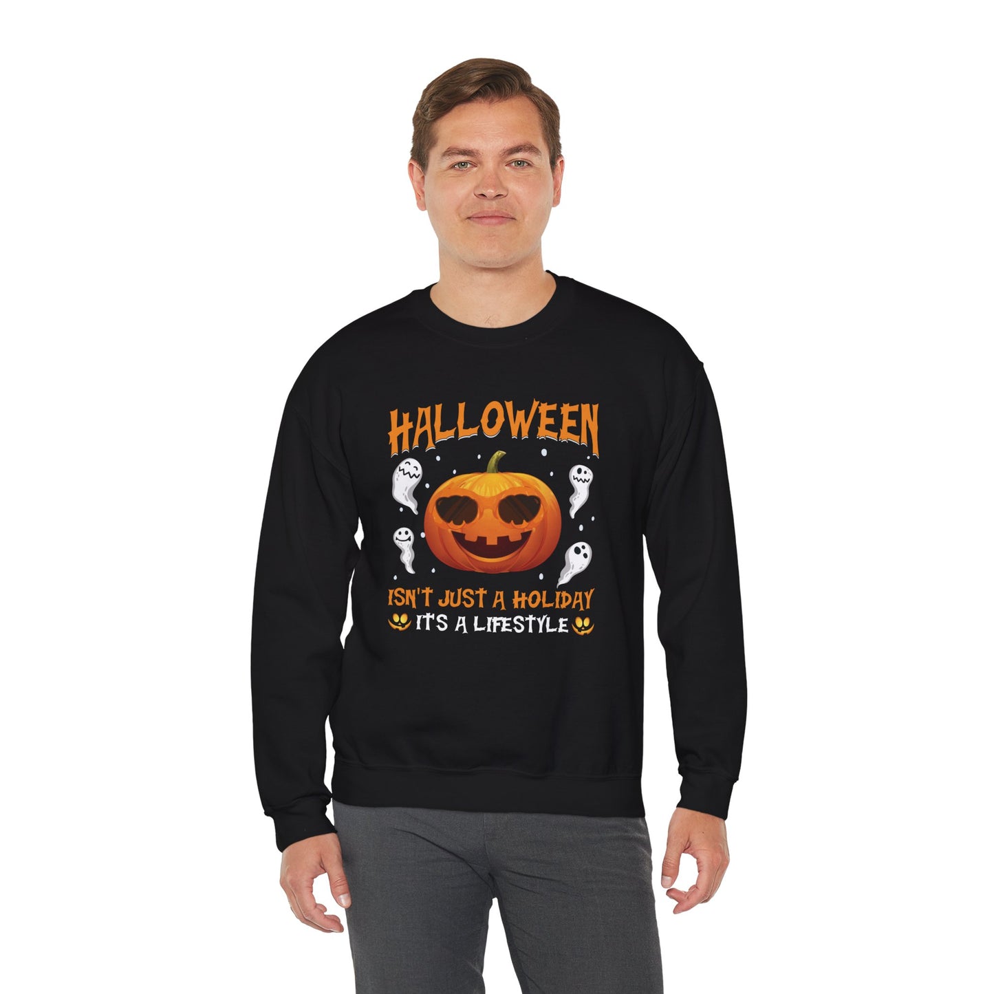 Halloween Isn't Just A Holiday, It's A Lifestyle Unisex Heavy Blend Crewneck Sweatshirt