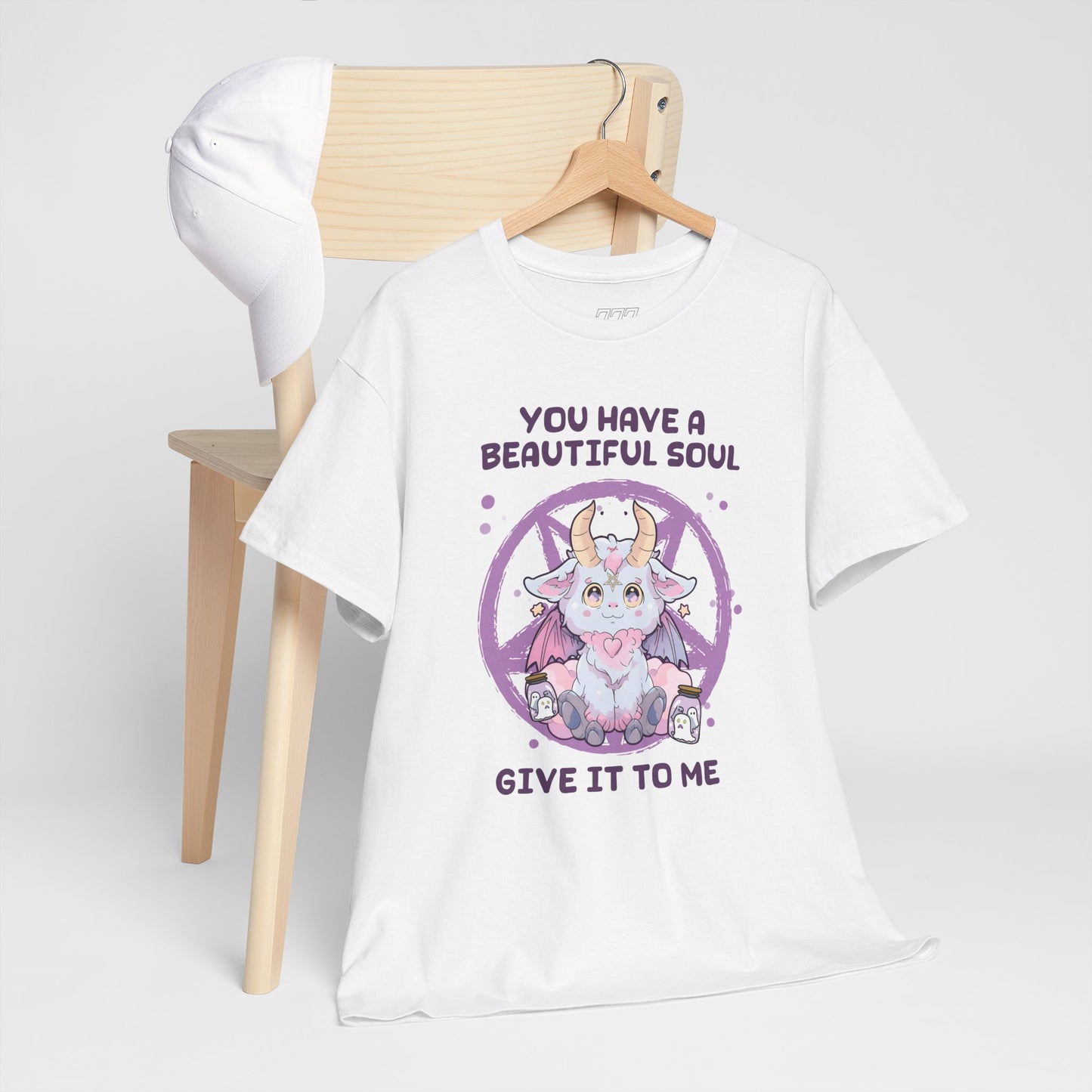 You Have Beautiful Soul, Give It To Me Women's Heavy Cotton T-Shirt