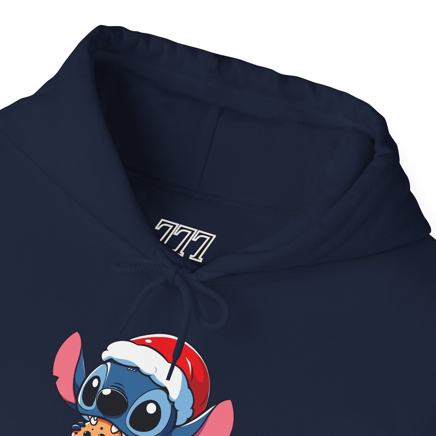 Saint Stitch Christmas Hoodie – Cute Holiday Alien Unisex Heavy Blend Sweatshirt