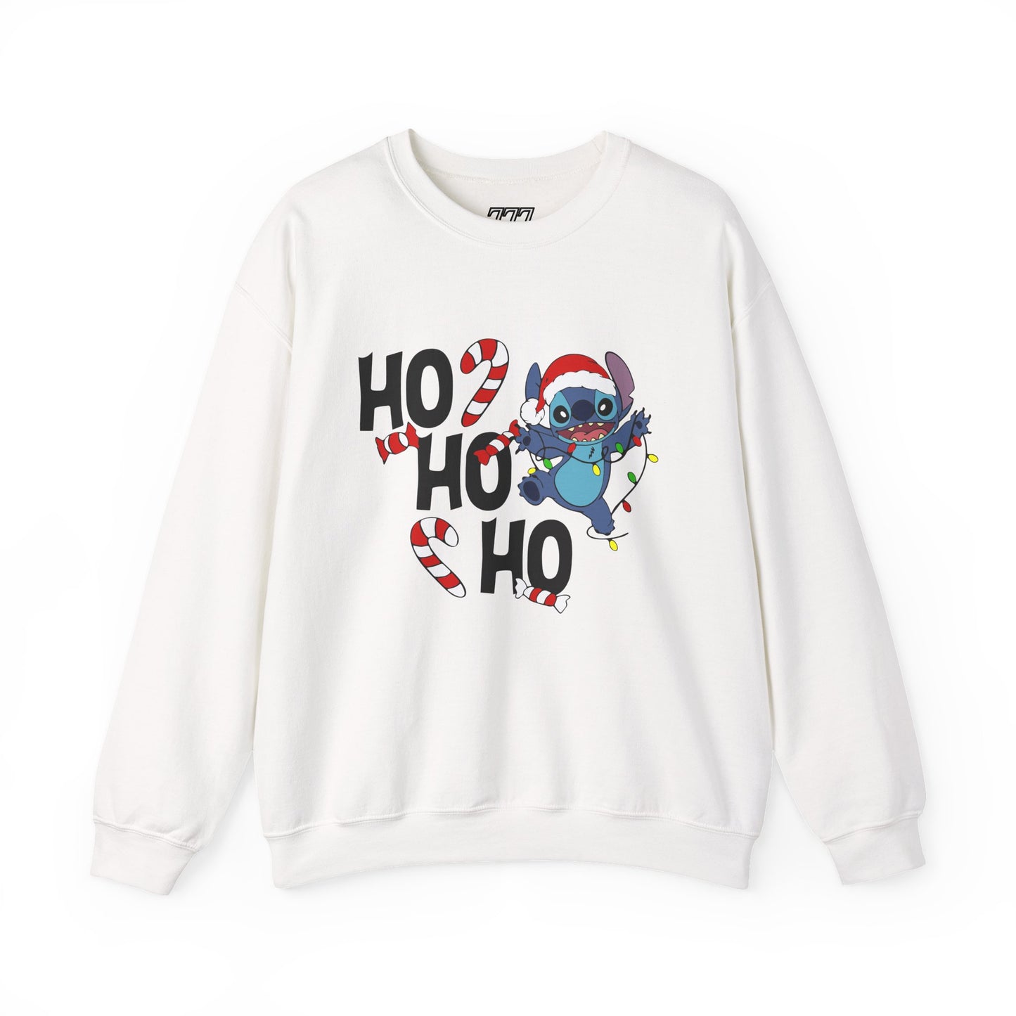 Ho Ho Ho Christmas Alien Sweatshirt – Unisex Heavy Blend Holiday Crewneck
