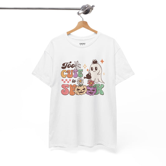Too Cute To Spook Unisex Heavy Cotton T-Shirt