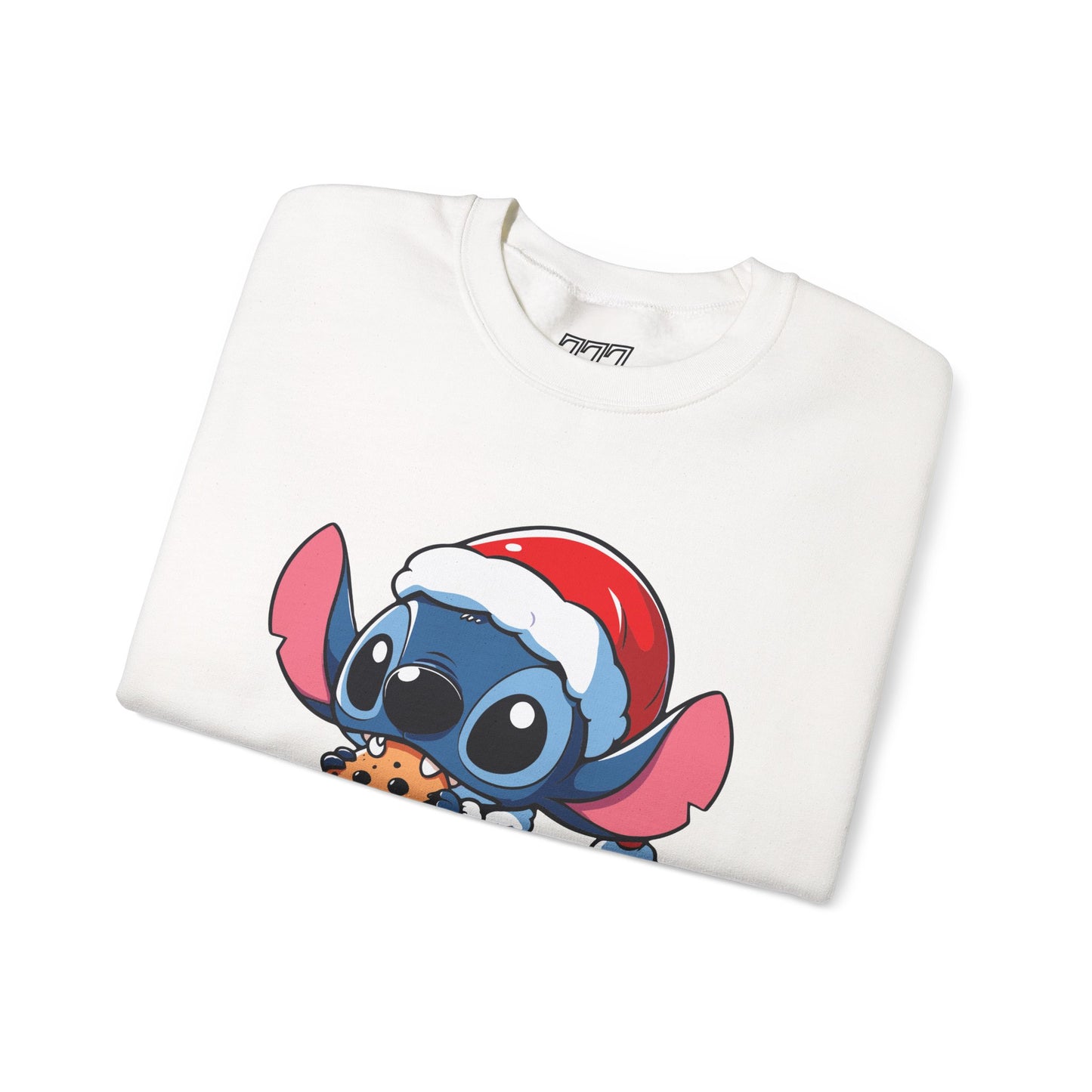 Saint Stitch Christmas Sweatshirt – Cute Holiday Alien Unisex Heavy Blend Crewneck