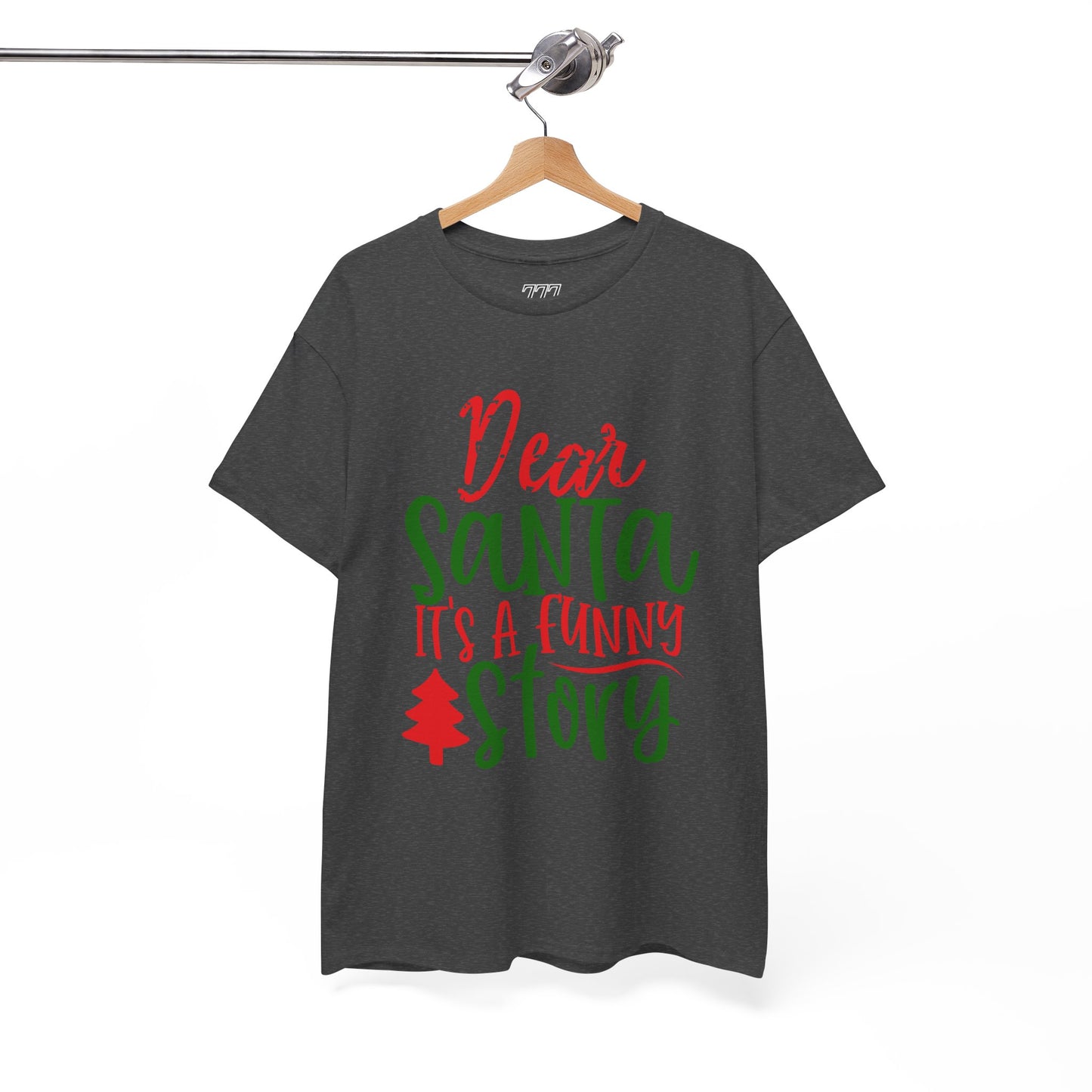 Dear Santa It’s a Long Story Christmas T-Shirt – Funny Holiday Tee (Unisex)