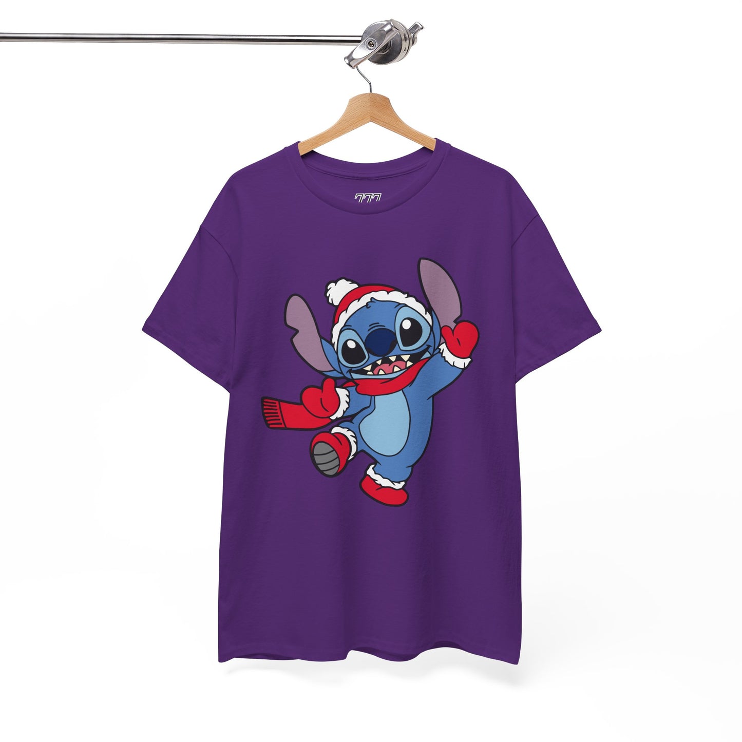 Festive Alien Christmas T-Shirt – Cute Blue Alien Holiday Graphic Tee (Unisex)