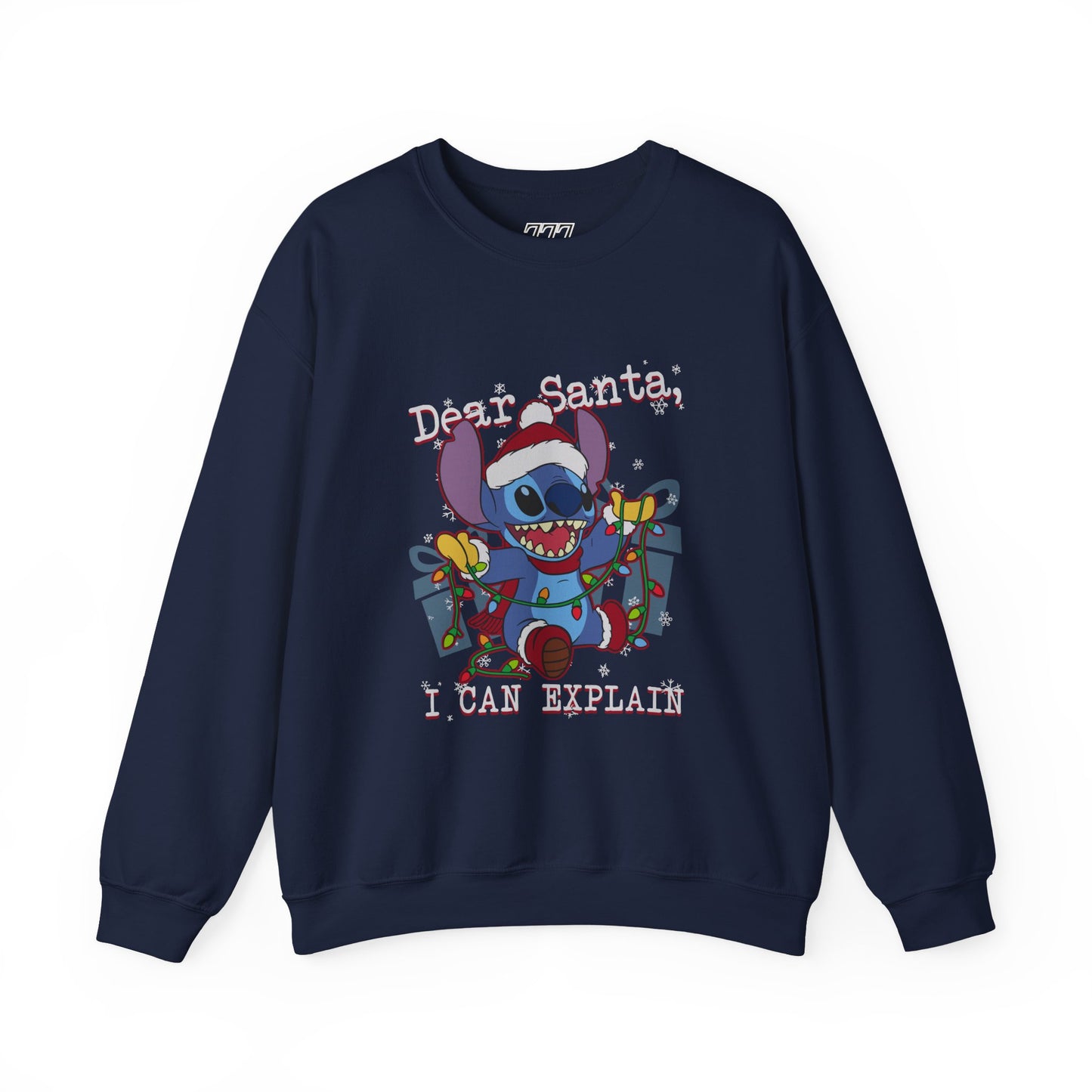 Dear Santa I Can Explain Christmas Sweatshirt – Funny Unisex Heavy Blend Holiday Crewneck