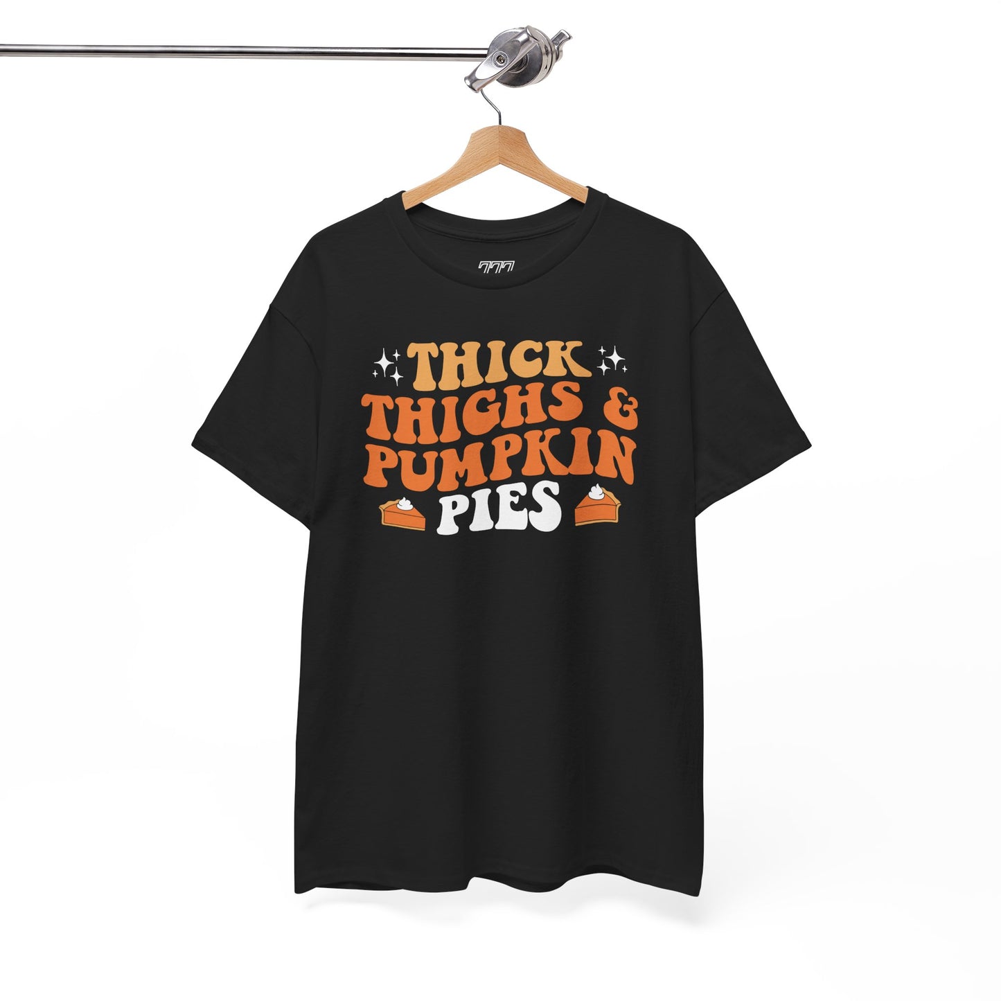 Thick Thighs & Pumpkin Pies Women's Heavy Cotton T-Shirt