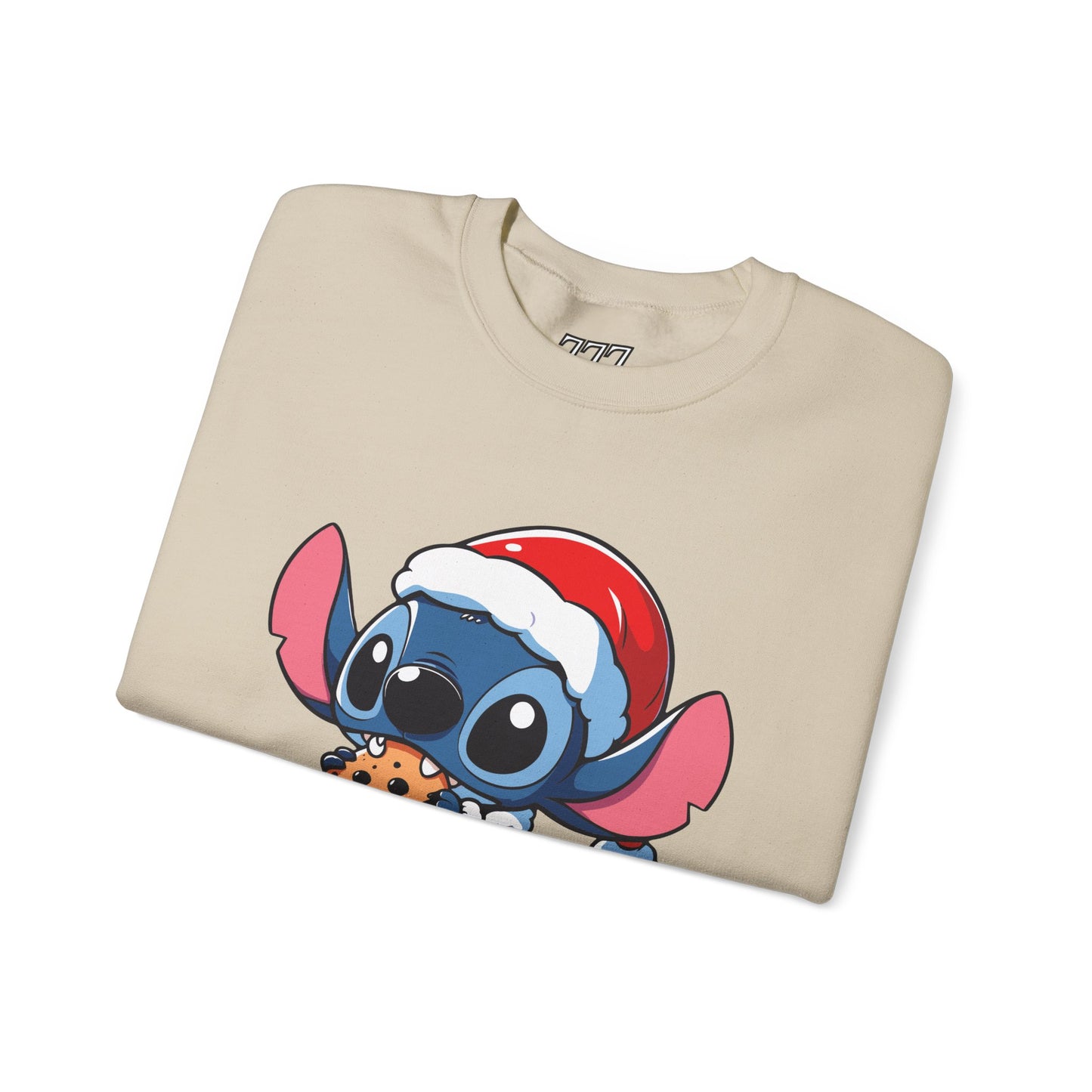 Saint Stitch Christmas Sweatshirt – Cute Holiday Alien Unisex Heavy Blend Crewneck