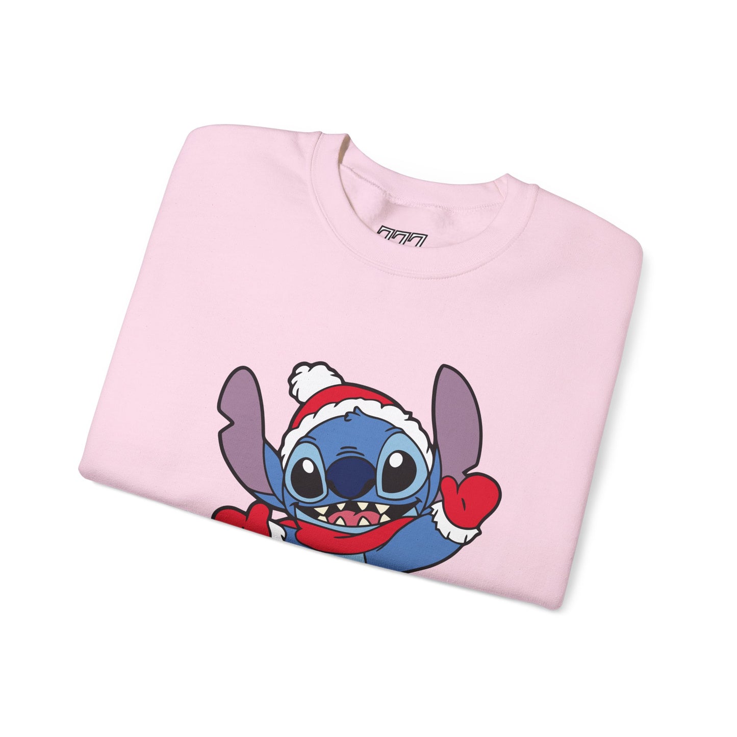 Festive Alien Christmas Crewneck – Cute Blue Alien Holiday Sweatshirt (Unisex)