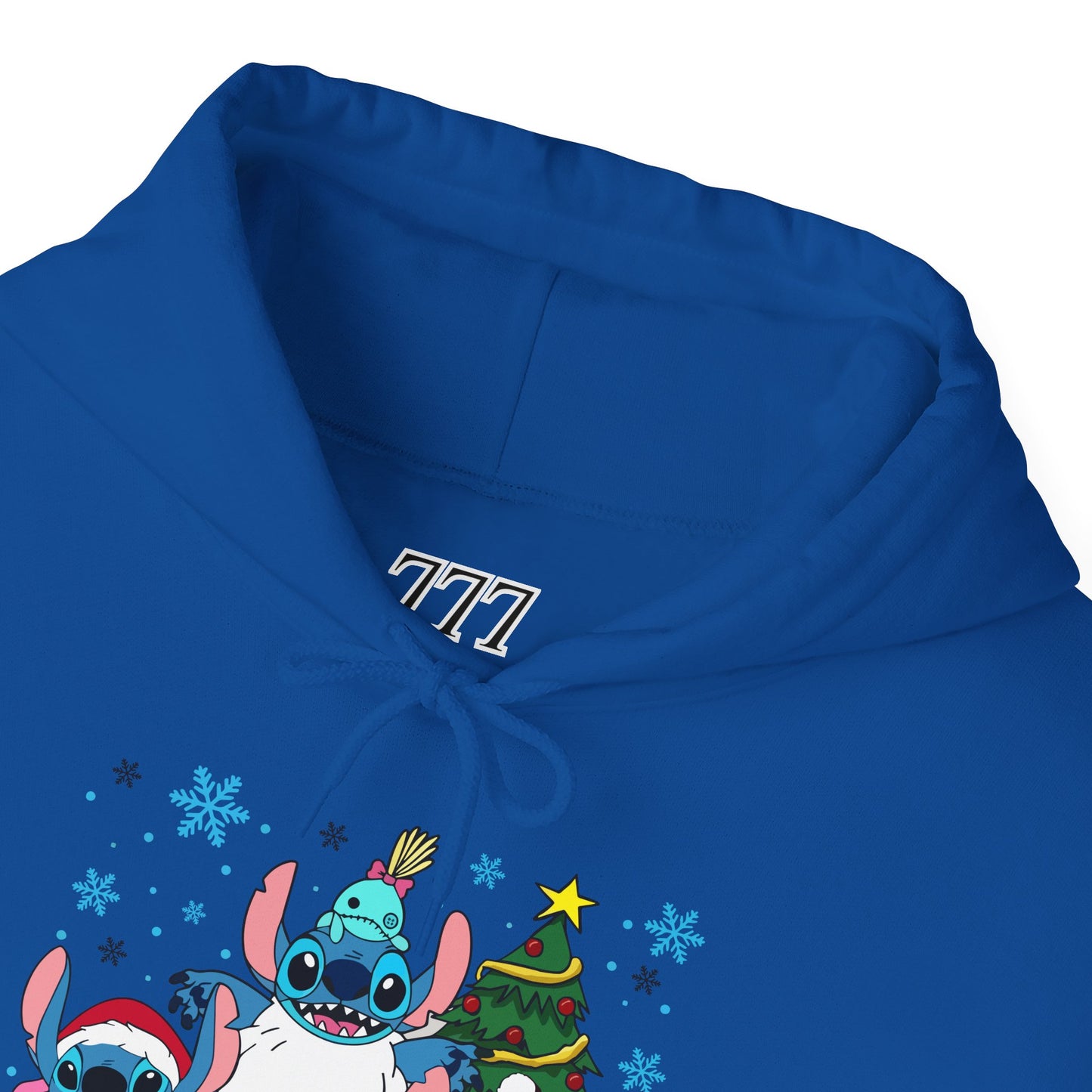 Stitch Christmas Vibes Hoodie – Cute Holiday Trio Unisex Heavy Blend Sweatshirt