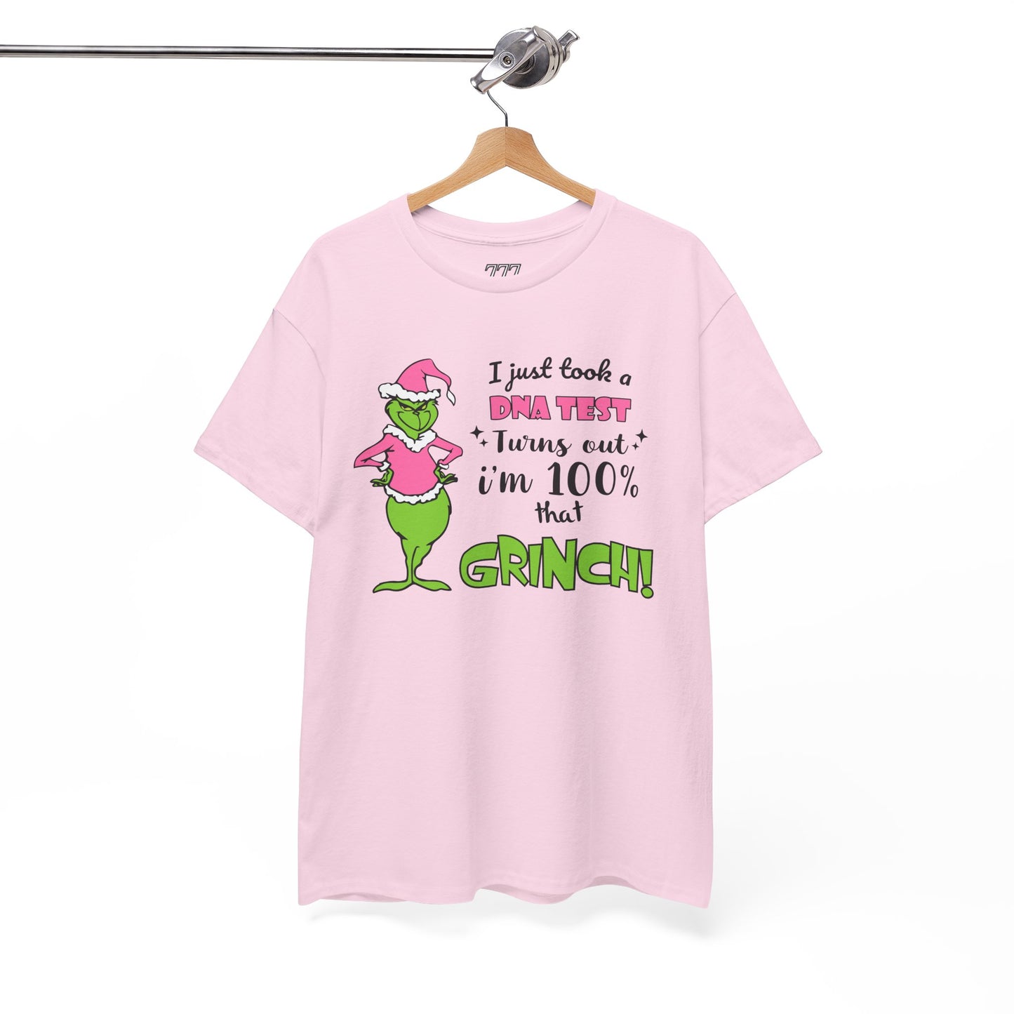 I Just Took A DNA Test Turns Out I'm 100% That Grinch Unisex Heavy Cotton T-Shirt