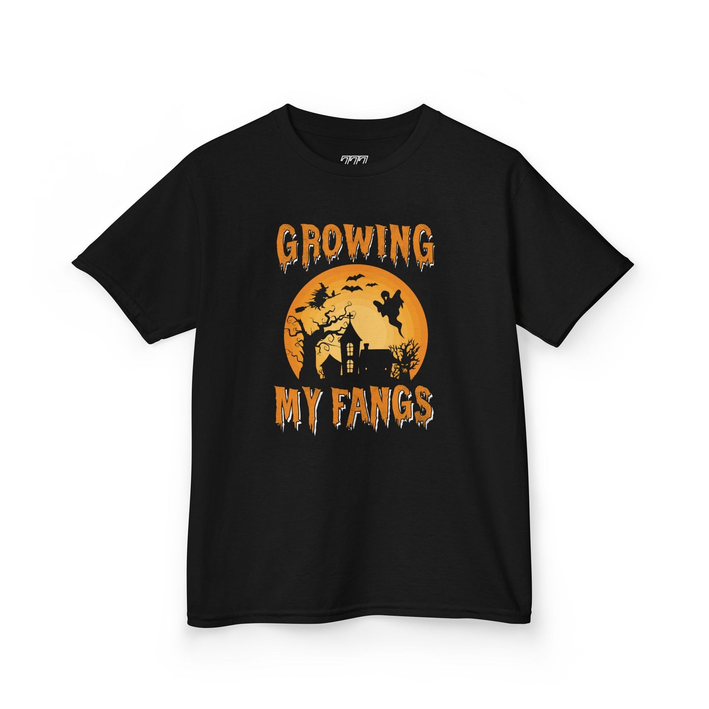 Growing My Fangs Kids Heavy Cotton T-Shirt
