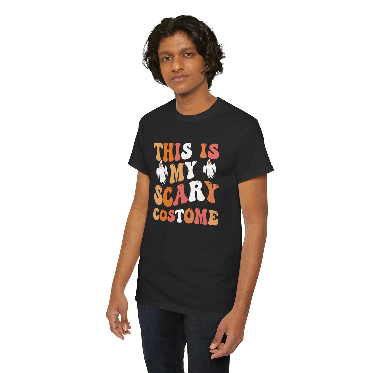 This Is My Scary Costume II Unisex Heavy Cotton T-Shirt