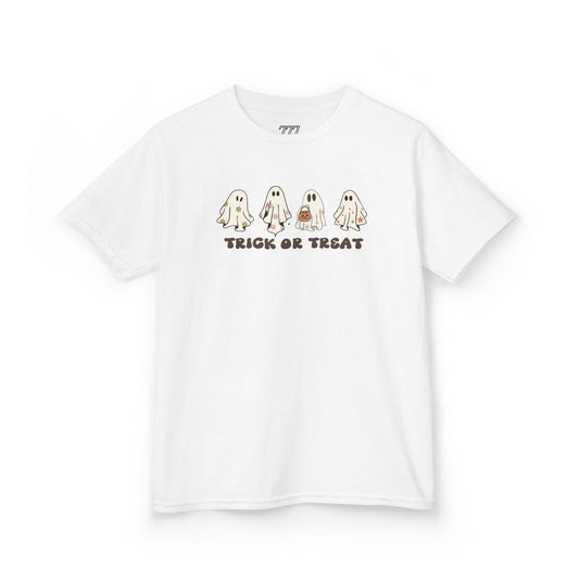 Trick Or Treat Kids Heavy Cotton T-Shirt