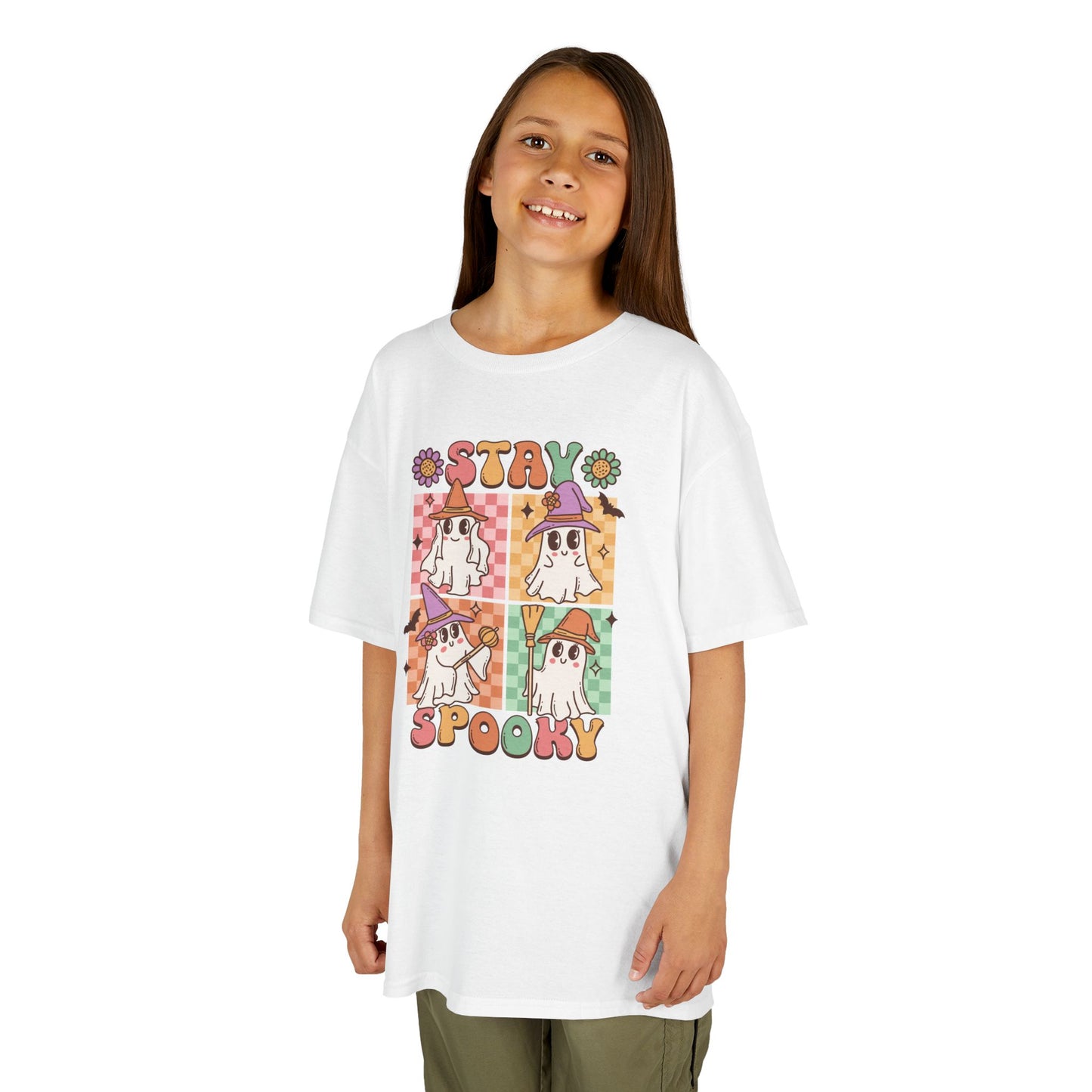 Stay Spooky II Kids Heavy Cotton T-Shirt