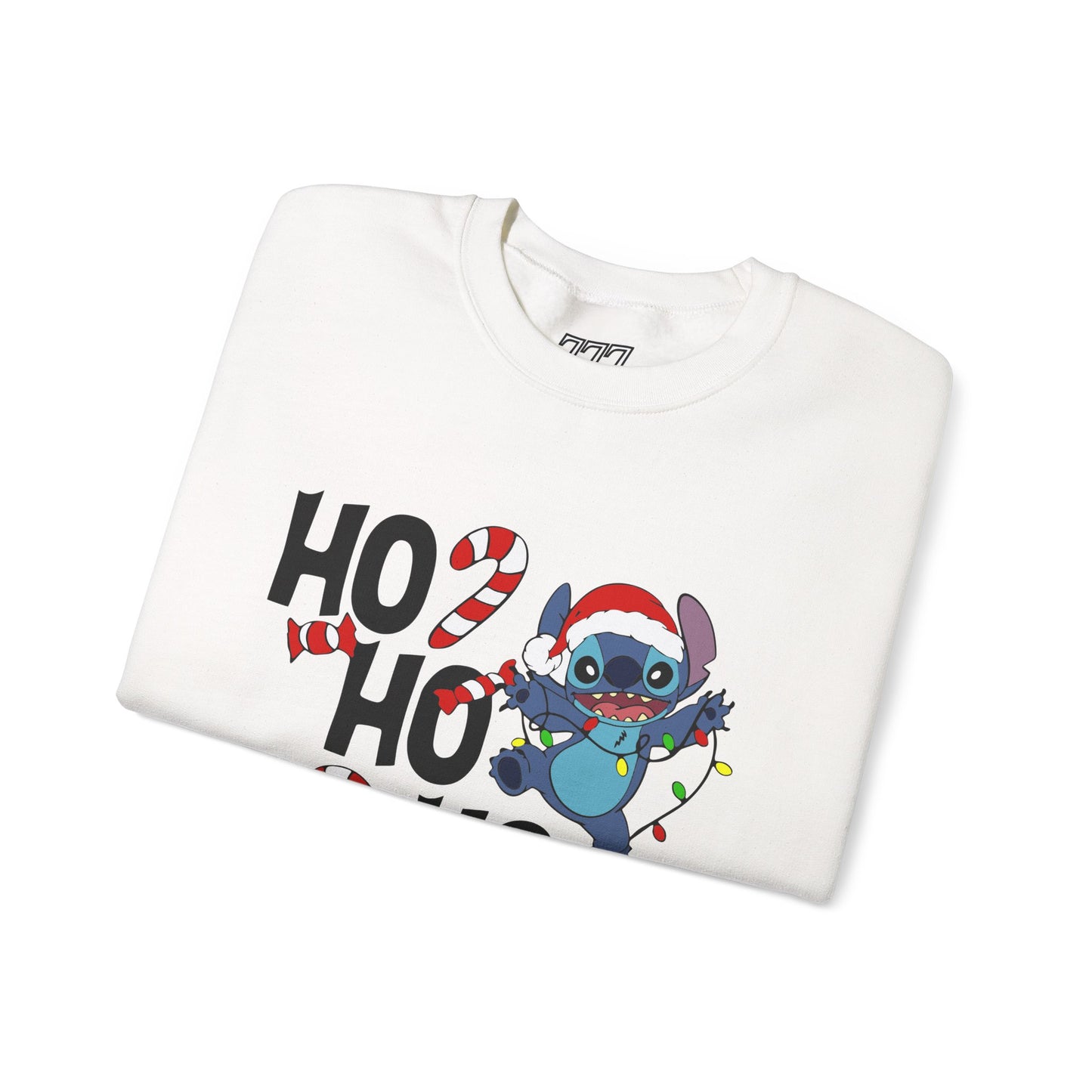 Ho Ho Ho Christmas Alien Sweatshirt – Unisex Heavy Blend Holiday Crewneck