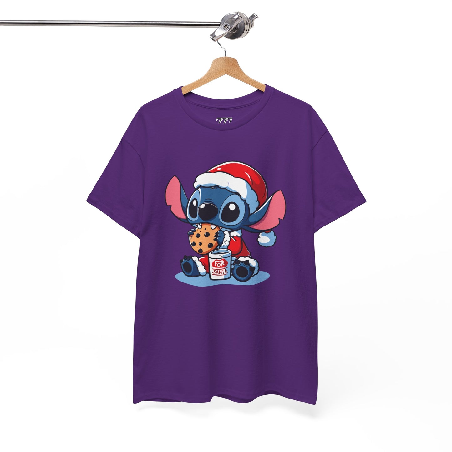 Saint Stitch Christmas T-Shirt – Cute Holiday Alien Unisex Heavy Cotton Tee