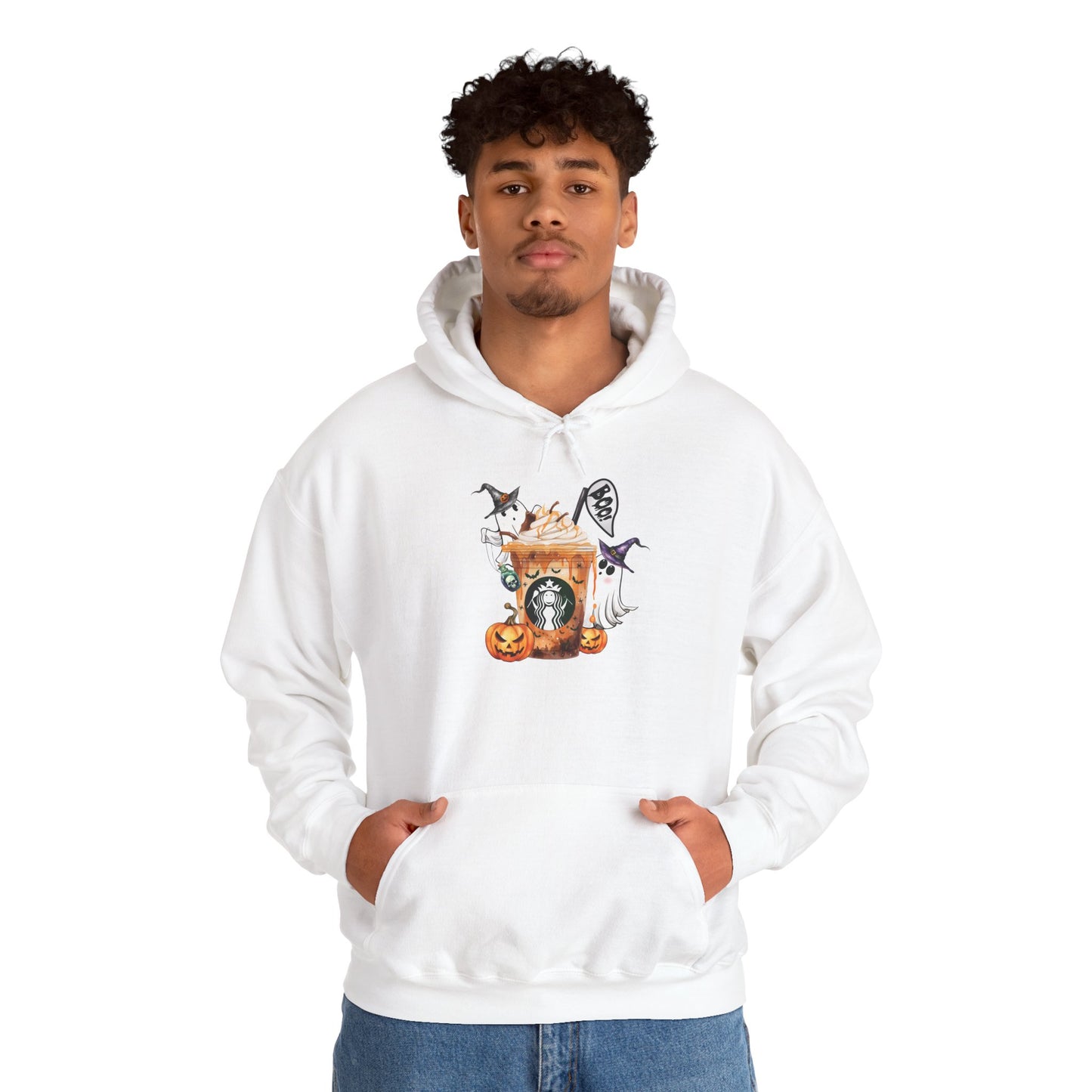 Witch’s Brew Latte Unisex Heavy Blend Hoodie