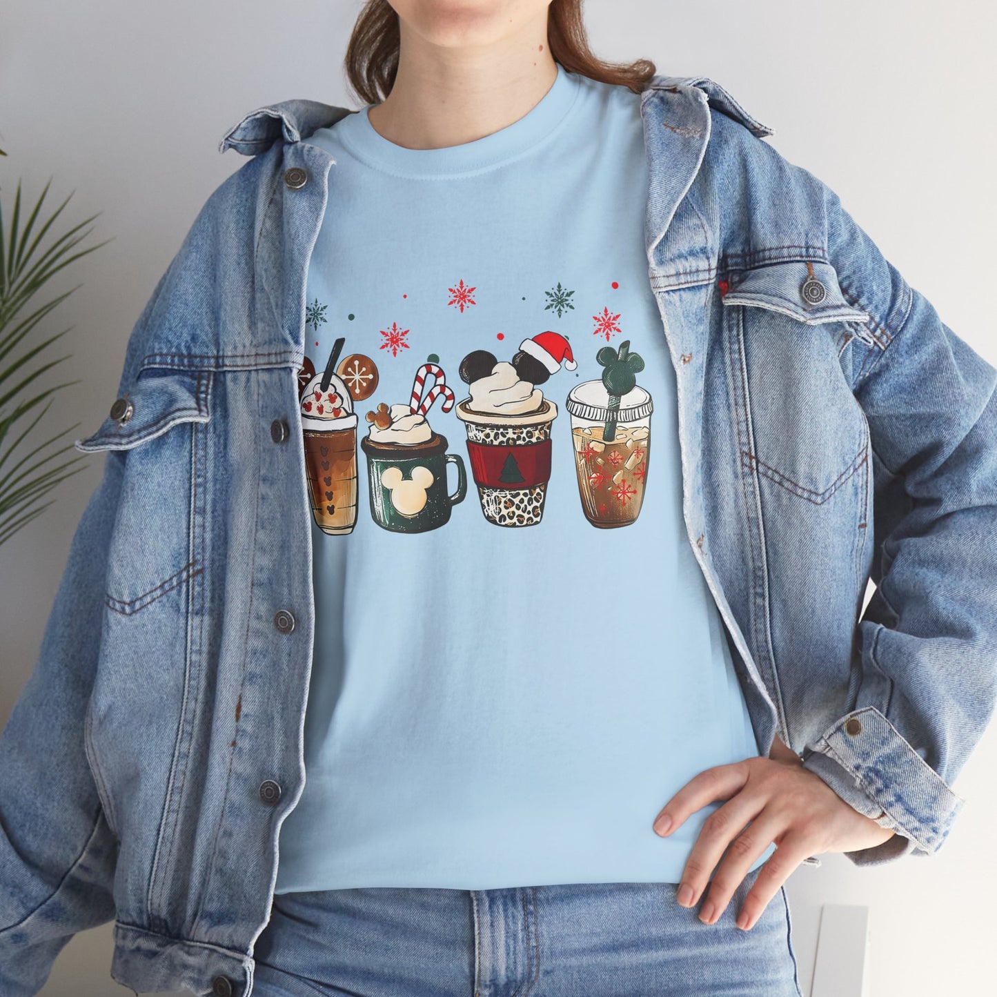 Christmas Coffee Lovers T-Shirt – Cute Holiday Drink Art Tee (Unisex)