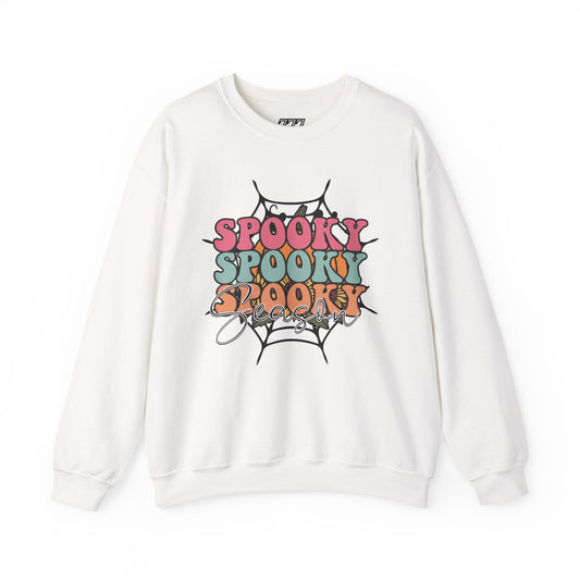 Spooky Spooky Spooky Season Women's Heavy Blend Crewneck Sweatshirt