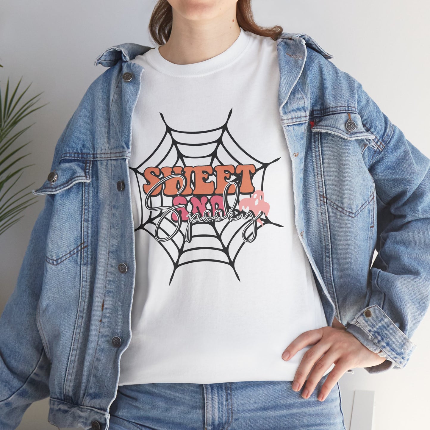 Sweet and Spooky Women's Heavy Cotton T-Shirt