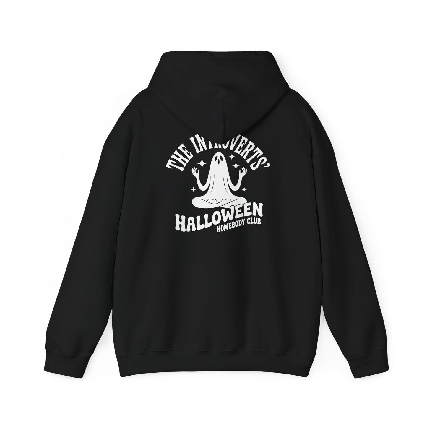 The Introvert’s Halloween Homebody Club Unisex Heavy Blend Hoodie