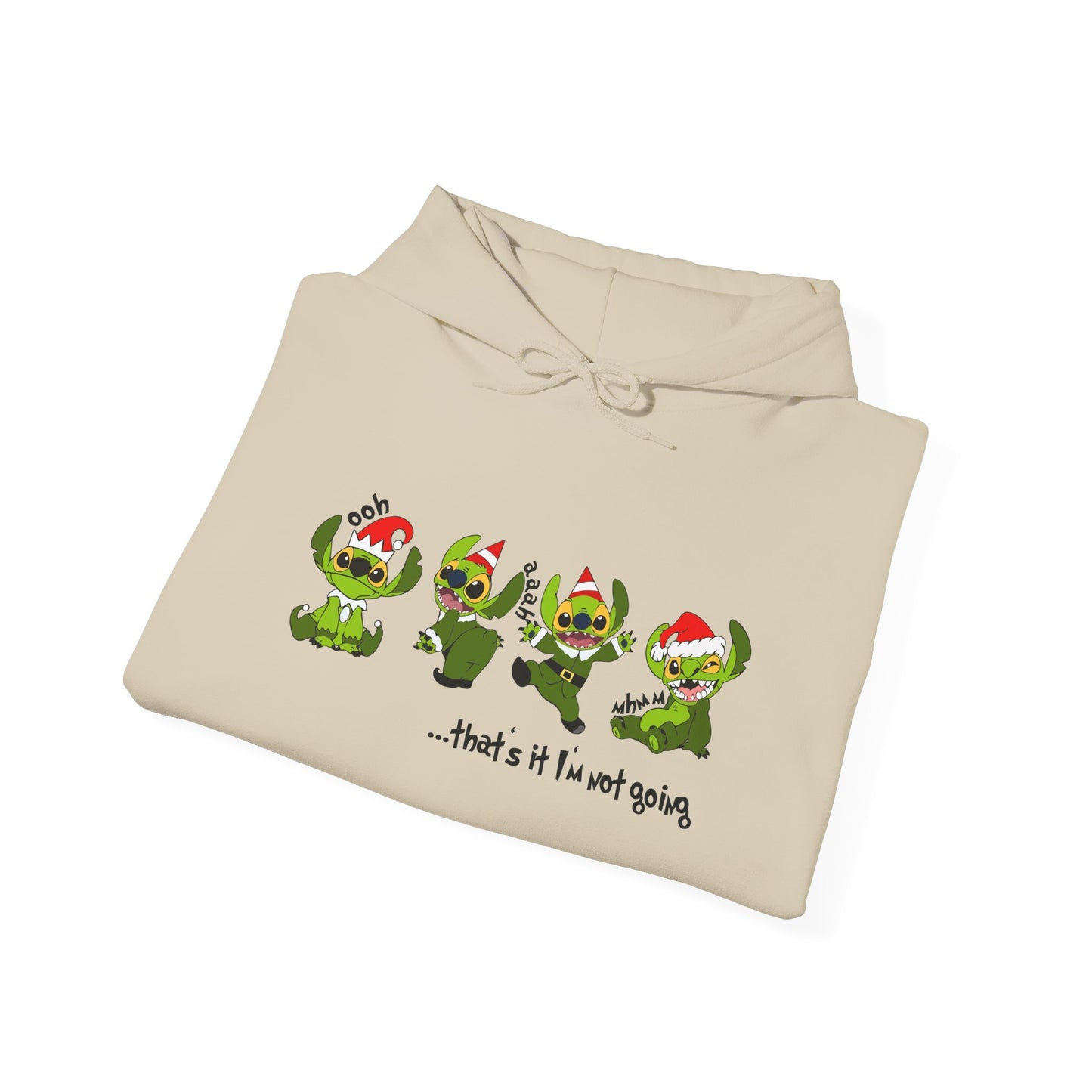 That’s It I’m Not Going Christmas Hoodie II – Funny Unisex Heavy Blend Holiday Sweatshirt