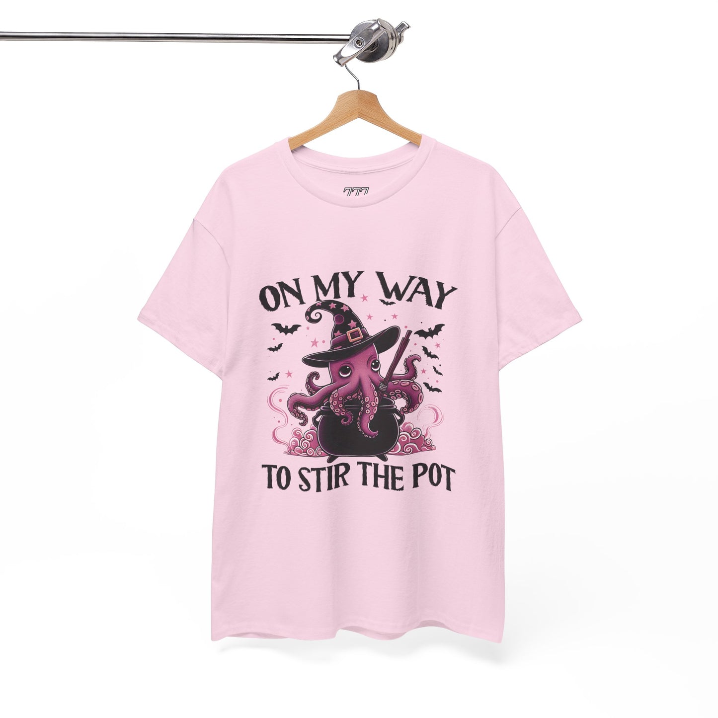 On My Way To Stir The Pot Unisex Heavy Cotton T-Shirt