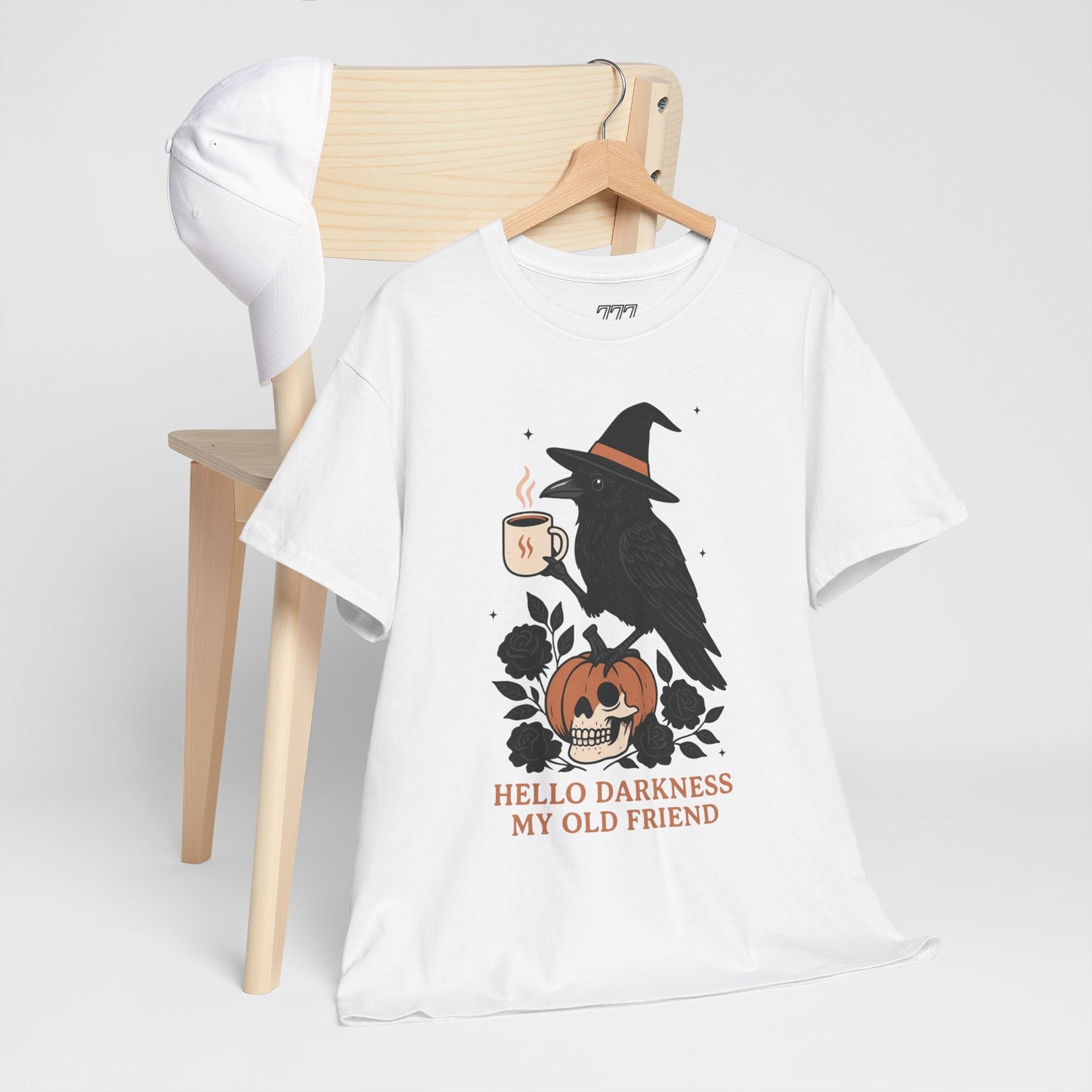 Hello Darkness My Old Friend Unisex Heavy Cotton T-Shirt