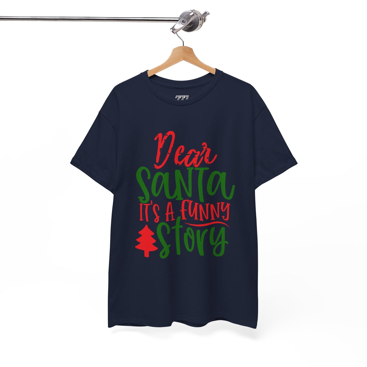 Dear Santa It’s a Long Story Christmas T-Shirt – Funny Holiday Tee (Unisex)