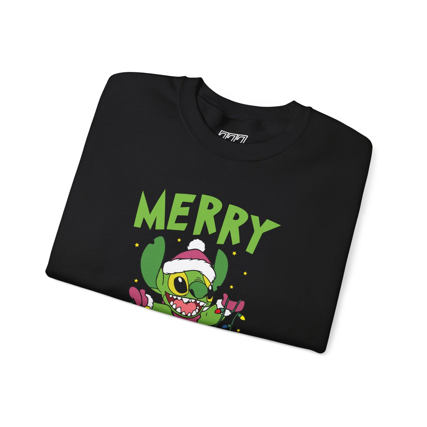 Stinch Merry Christmas Sweatshirt – Funny Holiday Alien Unisex Heavy Blend Crewneck