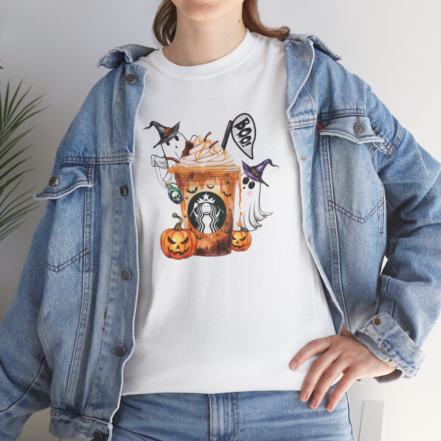 Witch’s Brew Latte Unisex Heavy Cotton T-Shirt