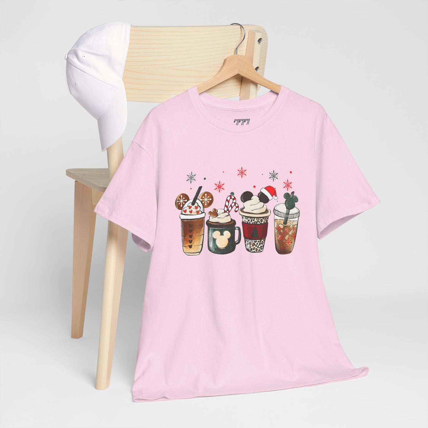 Christmas Coffee Lovers T-Shirt – Cute Holiday Drink Art Tee (Unisex)