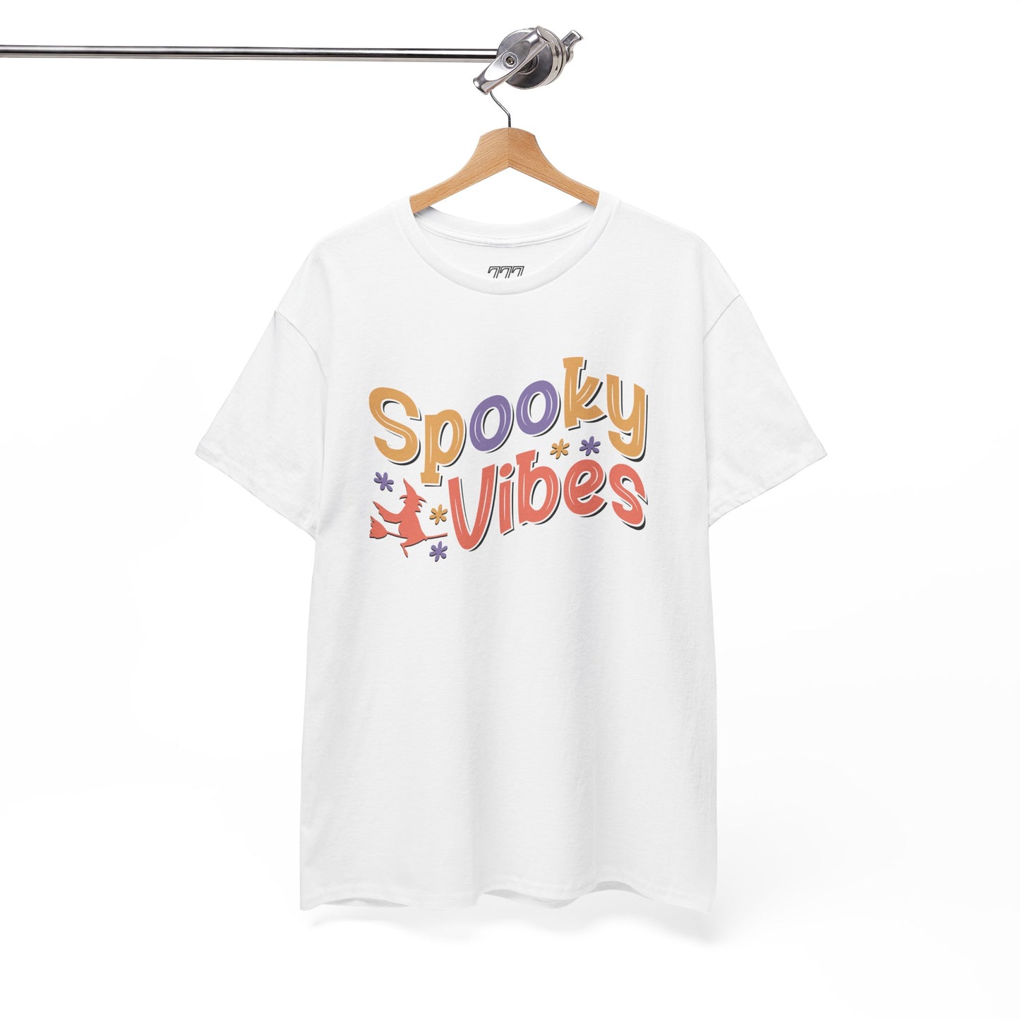 Spooky Vibes Unisex Heavy Cotton T-Shirt