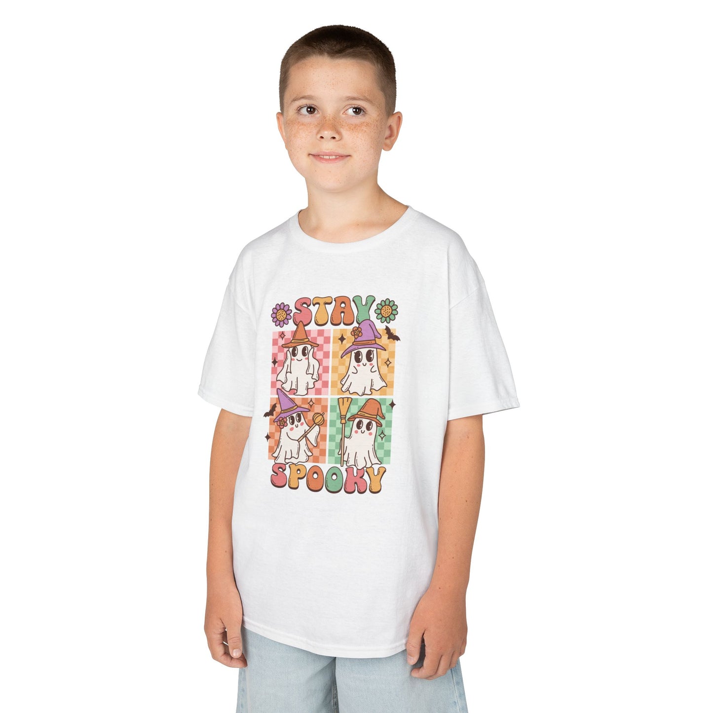 Stay Spooky II Kids Heavy Cotton T-Shirt