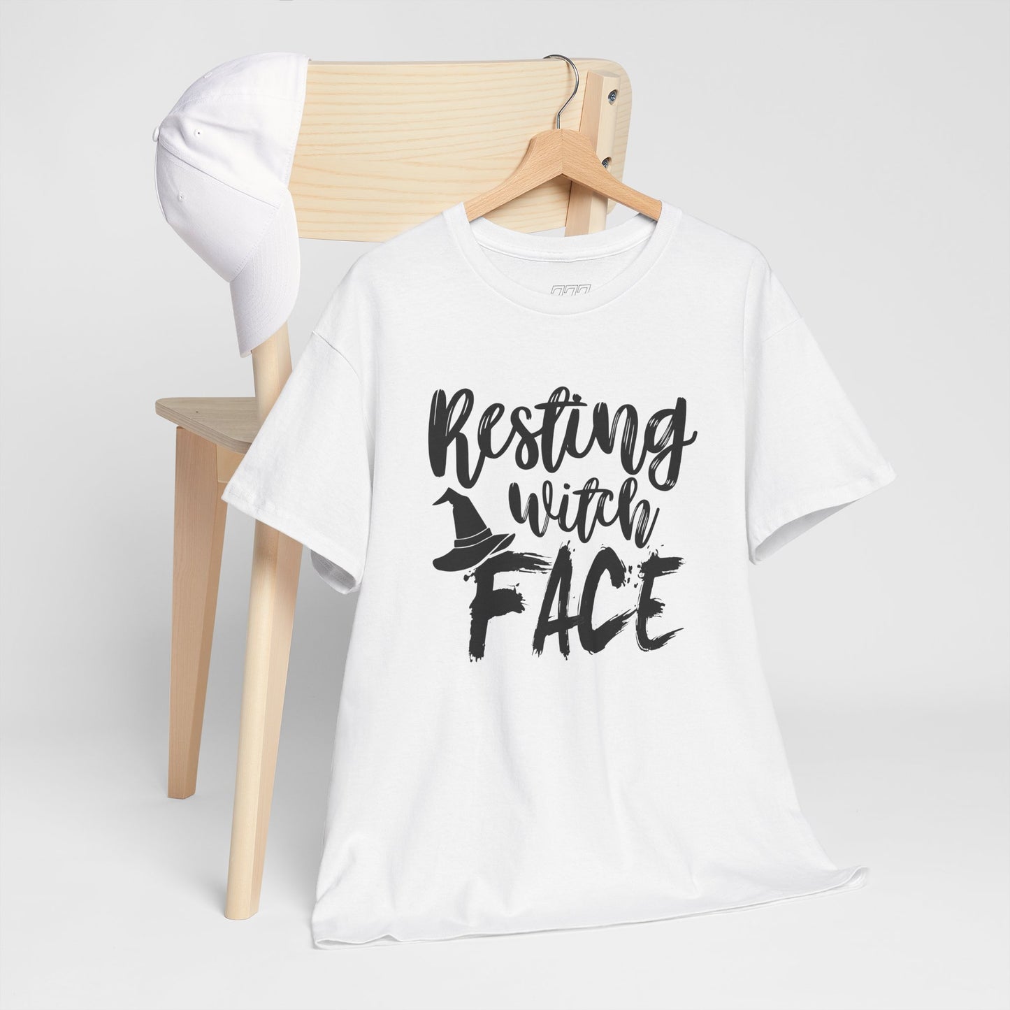 Resting Witch Face Unisex Heavy Cotton T-Shirt