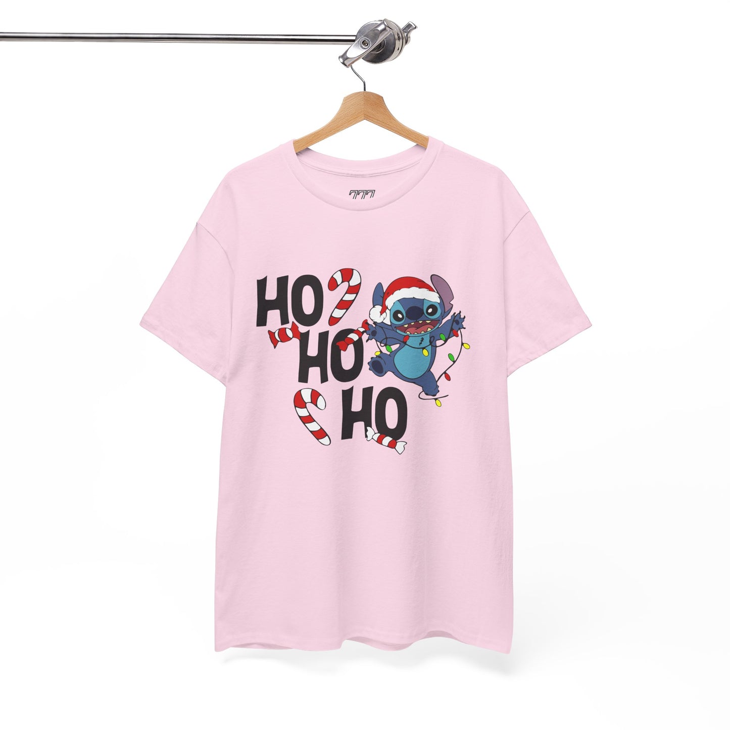 Ho Ho Ho Christmas Alien T-Shirt – Festive Unisex Heavy Cotton Holiday Tee