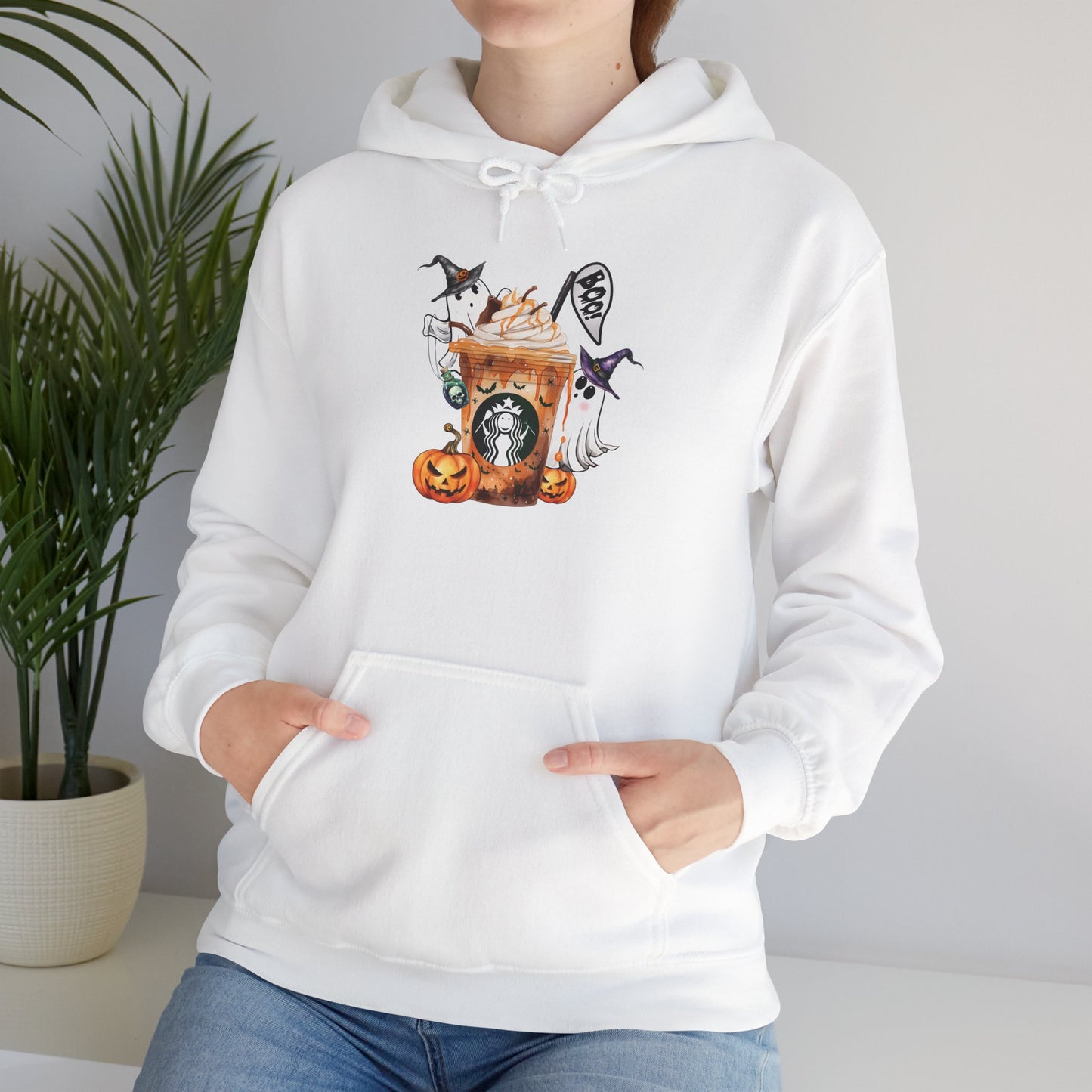 Witch’s Brew Latte Unisex Heavy Blend Hoodie